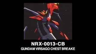 124 NRX-0013-CB Gundam Virsago Chest Break (from After War Gundam X)