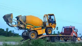 Ajax Fiori Argo 4000 Unloading | Truck vs Chemant mixed machine | Truck Video
