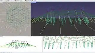 Network of Kite Turbine networks