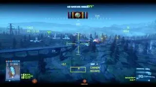 Battlefield 3 - Attack helicopter team work