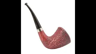 Briar freehand wooden rare red bowl artisan pipe KAFpipe №887