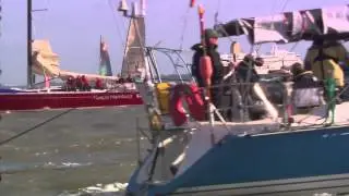 Highlights from today's start of the Sevenstar Round Britain and Ireland Race