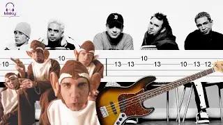 Bloodhound Gang - The Bad Touch [Bass Tabs Tutorial]