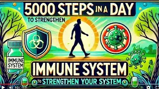 Walking Boosts Your Immune System || October 9 Walk || Complete 5000 Steps