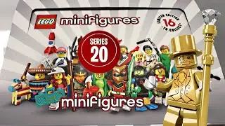 Мини Обзор 20й Юбилейной Серии Коллекционных Минифигурок LEGO Collectible Minifigure Series 20 71027