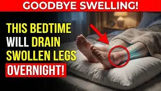 GOODBYE Swelling! 5 Bedtime Fixes That Drain Swollen Legs Overnight | Senior Health Tips
