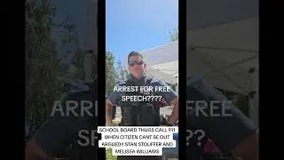 ARRESTED FOR TALKING!!!