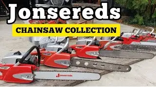 Vintage Jonsereds Chainsaw Collection (A brief History) #kainkustomgarage