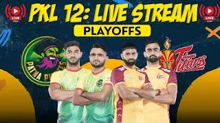 PKL 12 Live: Telugu Titans vs Patna Pirates | Pro Kabaddi Live | #prokabaddi #pkl12