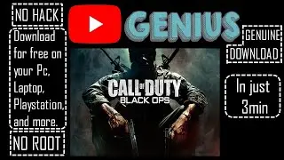 How To Download COD Black OPS For Free | COD Black OPS | Genius Tube |