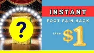INSTANT Heel Pain Relief with a $1 Kitchen Item?