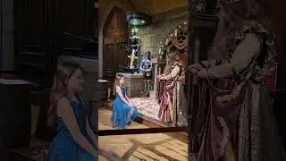 I got dubbed a princess at Medival Times! (Me and the queen had the same name!)#shorts