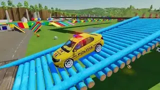 Police Cars VS Ambulances Dispatching Challenge Gameplay