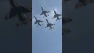 #f16 #viper #fight #airforce #fighter #airplane #airshow #iphone #shorts #thunder #thunderbird