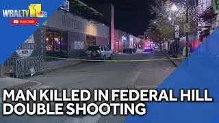 1 dead in Federal Hill double-shooting