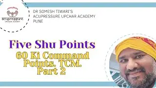 Most easy way to remember 60 ki Command Points | Five Shu Points | TCM | Hindi | DR Somesh Tiwari