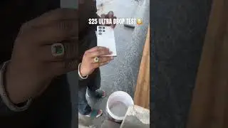 SAMSUNG S25 ULTRA DROP TEST😳 #s25ultra