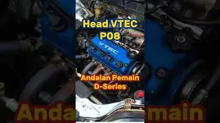 Head VTEC P08 Honda - Andalan Para Pemain Mesin D-Series #faktaotomotif #vtec #shorts
