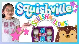 SQUISHVILLE by SQUISHMALLOWS | 6 Pack Rainbow Dream Squad | Kitchen Set | Gracie's World💕🌻