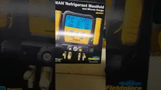 Unboxing the Fieldpiece sm480V Refrigerant Gauge.