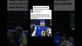 Burrow in LA would be lethal🔥🔥 #shorts #nfl #sports