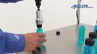 Портативное решение для укупорки &mdash; ручной закручиватель колпачков &mdash; компании Accutek Packaging Equipment