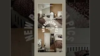 New Room Pics 🐆🖤 #cheetah #newroom #aesthetic #leopard #room #roomtour #roomdecor