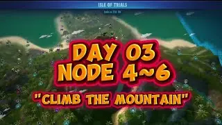 Isle of Trials, Season 2 : Node 4-6, climb the mountain (normal mode) || Jurassic World Alive