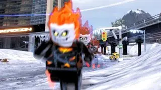 LEGO Marvel Super Heroes 2 Ghost Rider as a Speedster PC MOD (The G Flash Rider) 4k 2160p