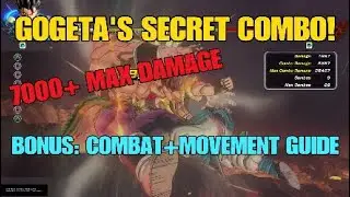 Gogeta's secret combo + combat and movement mini guide - Dragon Ball Xenoverse 2 