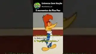 Alguns MOMENTOS do Pica Pau #desenho #shorts #picapaudublado