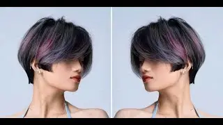 Short Layered Bob & Creative Short Pixie Haircut Tutorial for Women | Cutting Tips & Techniques