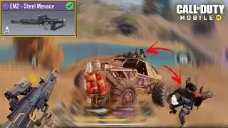 EM2 IS UNSTOPPABLE WITH THIS GUNSMITH IN CODM BATTLE ROYALE | SOLO SQUAD