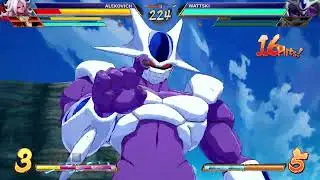 DBFZ - Alekovich(Blue Vegeta/Android 21/Android 17) v Wattski(Super Baby 2/Cooler/Tien)