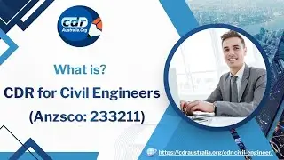 What is CDR for Civil Engineers?