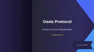 Oasis Protocol - Investors and Partners