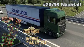 Euro Truck Simulator 2 Gameplay DLC Beyond the Baltic Sea Finland #26/35 Naantali