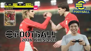 Efootball 2026 - Gameplay Formasi Serangan Balik Cepat