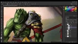 Exaro Online Concept Art Time Lapse