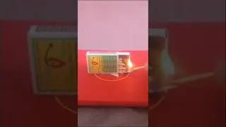 fire in full match stick#shorts #ytshorts #experiment #trending