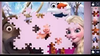 Beautiful Disney Frozen Family🥶🩵❄️🥳🌹🪄🎀🎊 @jigsawzone 
