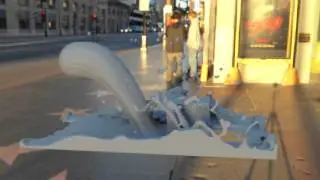 Fluid Simulation: Hollywood Boulevard - 4K (ULTRA HD) 60FPS