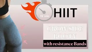 Bootybuilding HIIT | Grow your side booty while tights and saddlebags get slimmer  | Low impact