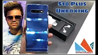 Galaxy S10 Plus Unboxing Blue Color-  is Blue Is better than White ? 🔥🔥