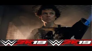 WWE 2k19 Random Created Female Superstar Royal Rumble