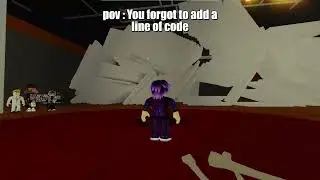 POV : You forgot to put a line of code