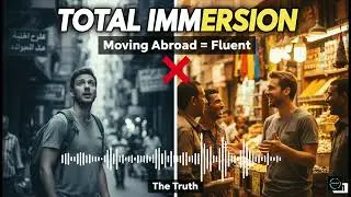Why Moving Abroad Won't Make You Fluent (And What Will)?