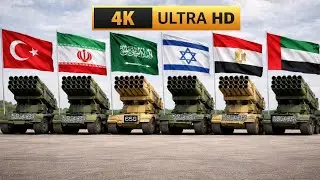 🎬 MIDDLE EAST ROCKET ARTILLERY POWER RANKING 2026 | WHO DOMINATES THE REGION?