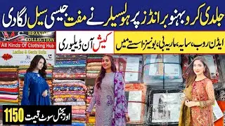 100% Original branded dresses Sale Wholesaler | Sapphire, Bonanza | Wholesale Cloth Market Karachi 