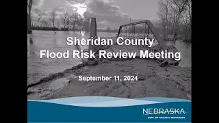 Sheridan County Flood Risk Review Meeting